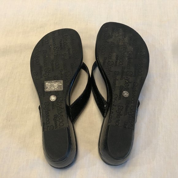 Style & Co. Black Sandals Size 8 - Picture 10 of 10